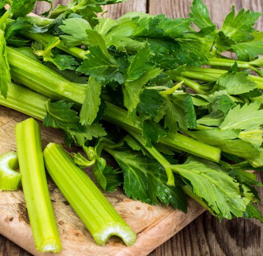 Organic celery bunch