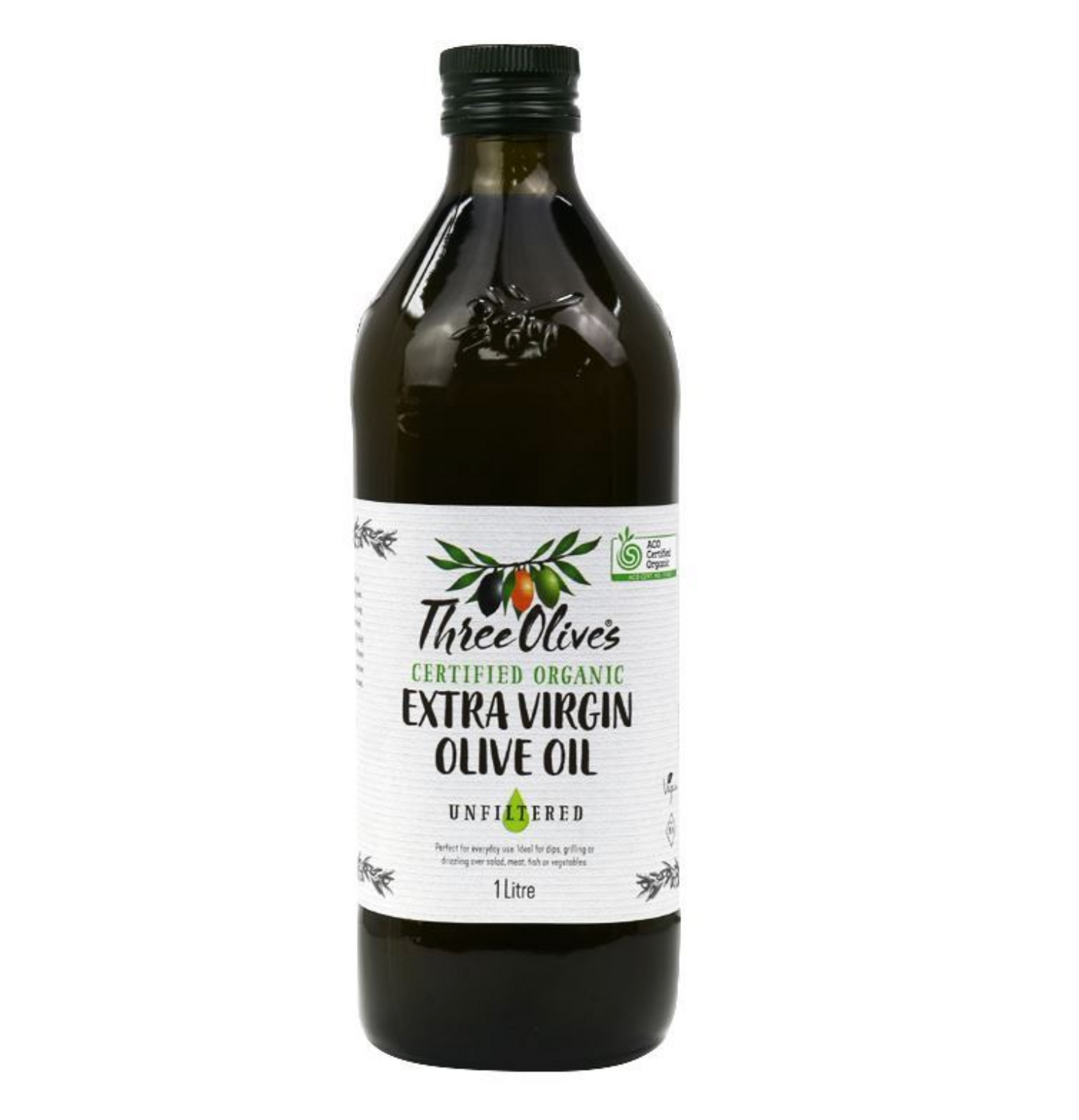 Certified Organic Extra Virgin Olive Oil 1L